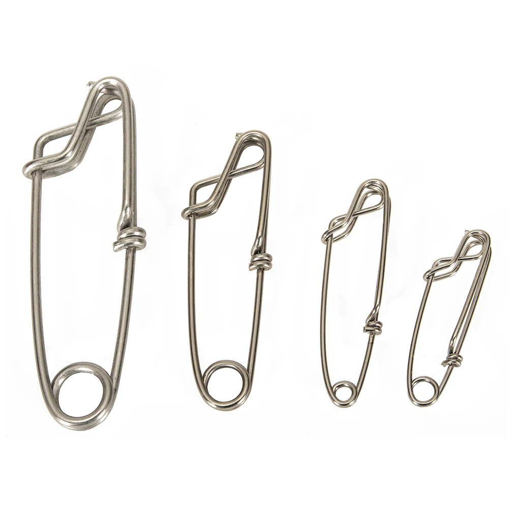 Durable High Quality Hot Sale Newest Pratical Outdoor Fishing Snap Swivels LongLine Clips Silver Stainless Fishing Accessories
Durable High Quality Hot Sale Newest Pratical Outdoor Fishing Snap Swivels LongLine Clips Silver Stainless Fishing Accessories