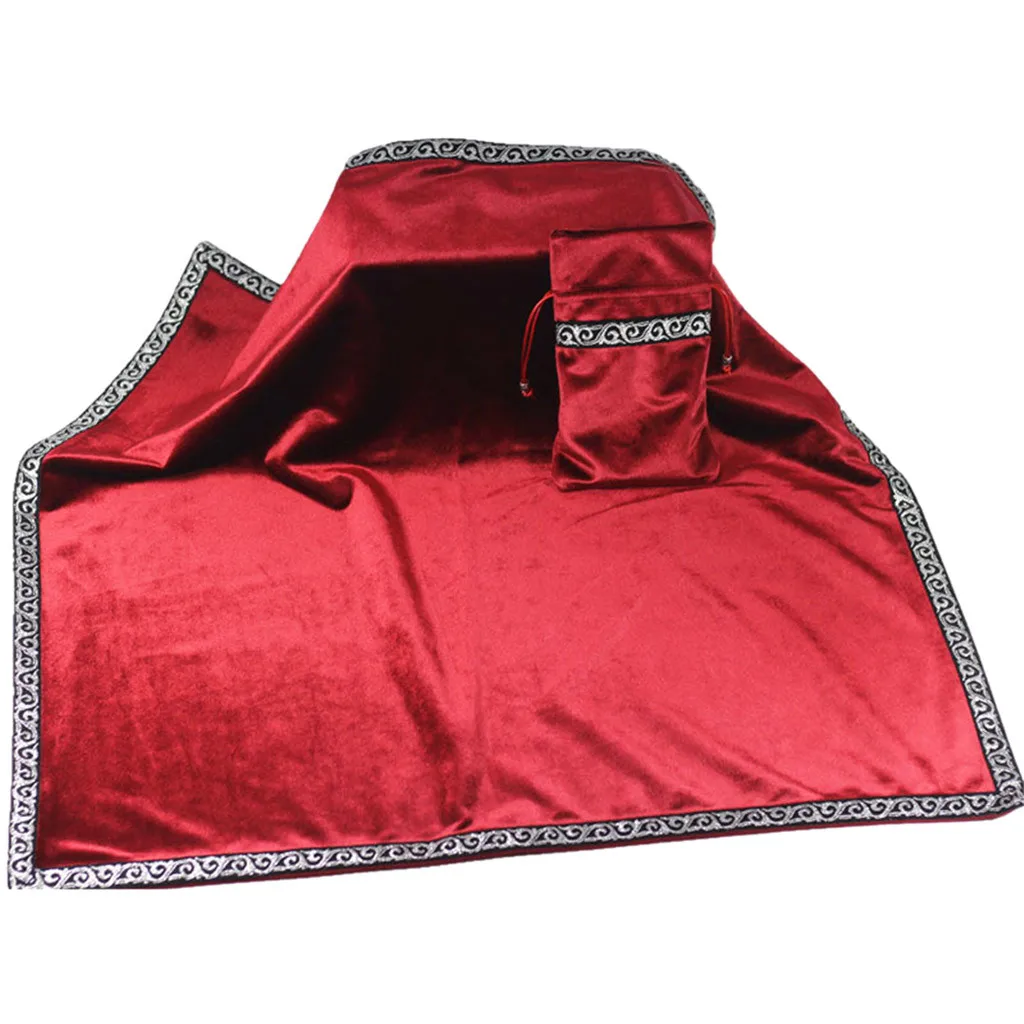 1PC Tablecloth+Pouch Velvet скатерть на стол Altar Tarot Table Cloth/Bag Decor Divination CARDS Wicca Square Tablecloth Pouch
1PC Tablecloth+Pouch Velvet скатерть на стол Altar Tarot Table Cloth/Bag Decor Divination CARDS Wicca Square Tablecloth Pouch