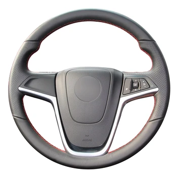 Black Artificial Leather Car Steering Wheel Cover for Opel Mokka 2012-2019 Insignia 2008-2013 Astra (J) 2010-2015 Meriva (B)
Black Artificial Leather Car Steering Wheel Cover for Opel Mokka 2012-2019 Insignia 2008-2013 Astra (J) 2010-2015 Meriva (B)