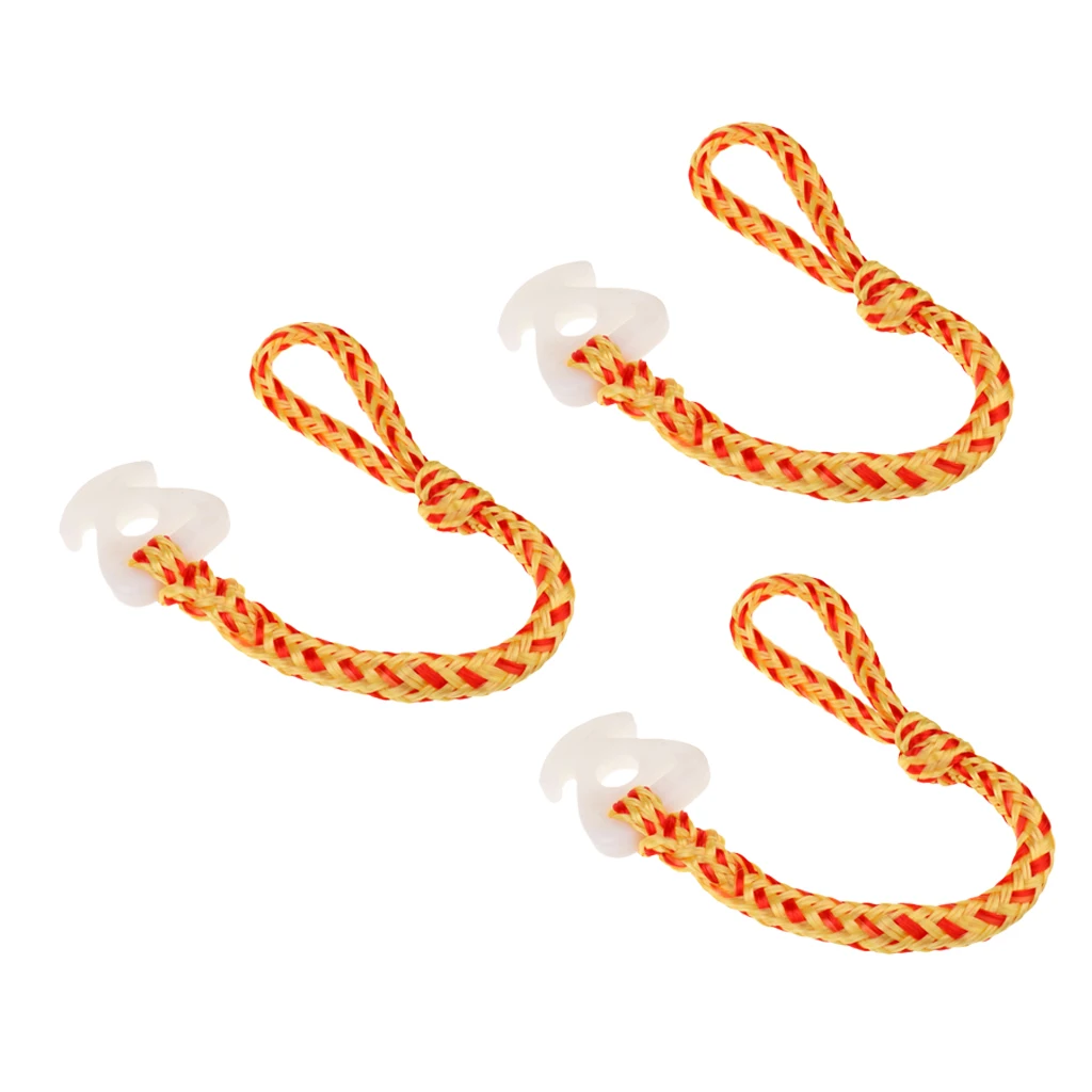 Pack of 3, Water Sport Tube Boat Ski Rope Connector, Towable Tow Rope Connection Harness - Sturdy & Durability Pack of 3, Water Sport Tube Boat Ski Rope Connector, Towable Tow Rope Connection Harness - Sturdy & Durability