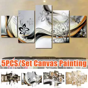 5 Panels Abstract Flower Oil Paintings Print On Canvas Posters And Prints Landscape Wall Art Pictures Home Wall Decor No Frame
5 Panels Abstract Flower Oil Paintings Print On Canvas Posters And Prints Landscape Wall Art Pictures Home Wall Decor No Frame