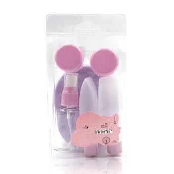 7Pcs Travel Empty Bottles Set Refillable Cosmetic Containers Squeezable Tube Cream Box Dispenser Facial Cleansing Sponge
7Pcs Travel Empty Bottles Set Refillable Cosmetic Containers Squeezable Tube Cream Box Dispenser Facial Cleansing Sponge