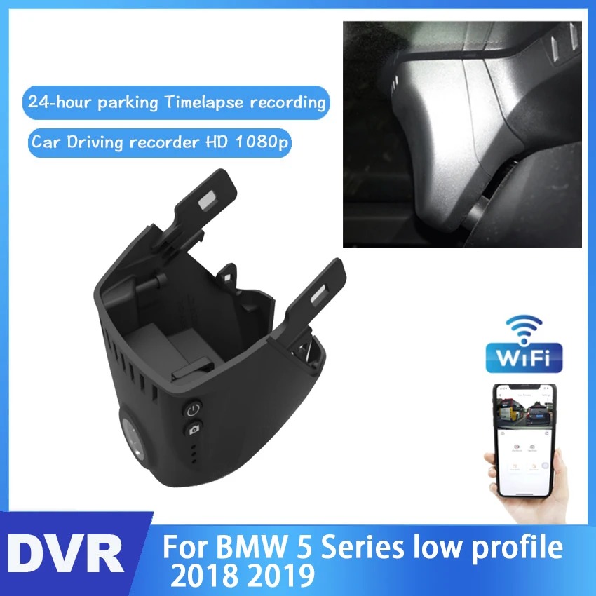 

Car DVR Wifi Video Recorder Dash Cam Camera For BMW G30 5 Series low profile 2018 2019 Night Vision Full HD 1080P