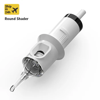 50pcs Tattoo Needles Revolution Cartridge Round Shader for Tatto Gun Pen Machine #10 (0.30mm needle) #12 (0.35mm needle)
50pcs Tattoo Needles Revolution Cartridge Round Shader for Tatto Gun Pen Machine #10 (0.30mm needle) #12 (0.35mm needle)