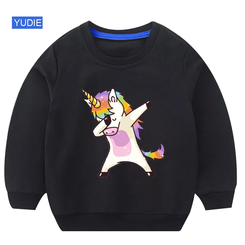 kids sweatshirt Unicorn Boys sweatshirt black Cotton Pullover Top New print Pullover Tee Autumn Kids Tops Long Sleeve T-shirt 
kids sweatshirt Unicorn Boys sweatshirt black Cotton Pullover Top New print Pullover Tee Autumn Kids Tops Long Sleeve T-shirt