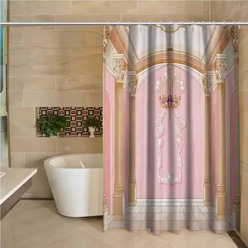 Princess Odorless Waterproof Shower Curtain Interior of The Ballroom Magic Castle Chandelier Ceiling Columns Kingdom Print Large
Princess Odorless Waterproof Shower Curtain Interior of The Ballroom Magic Castle Chandelier Ceiling Columns Kingdom Print Large