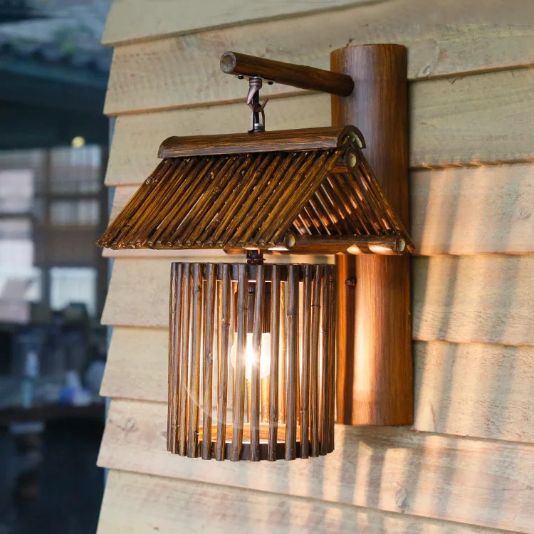 Southeast Asian bamboo lamp adornment wall lamp chinese-style corridor cafe archaize organic handmade bamboo wall lamp
Southeast Asian bamboo lamp adornment wall lamp chinese-style corridor cafe archaize organic handmade bamboo wall lamp