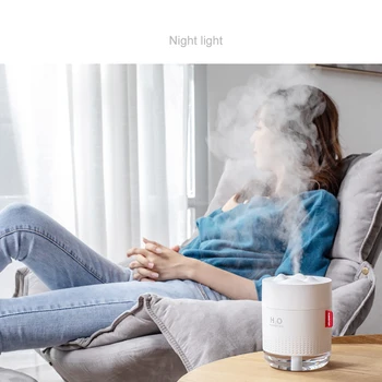 Ultrasonic Humidifier USB Desktop Mini Humidifier Household Atomizer Diffuser Indoor Air Purifier Safety 500ML
Ultrasonic Humidifier USB Desktop Mini Humidifier Household Atomizer Diffuser Indoor Air Purifier Safety 500ML