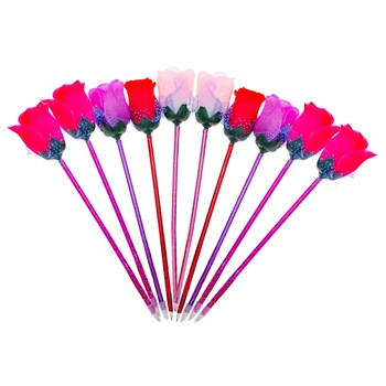 10PCS Elegant Rose Ball Pen Student Stationery Supplies Simulated Rose Signing Pens for Home Office Girl School
10PCS Elegant Rose Ball Pen Student Stationery Supplies Simulated Rose Signing Pens for Home Office Girl School