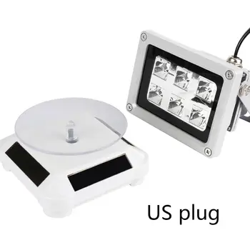 60W UV Resin Solidify Photosensitive Curing Light Solar Powered Rotary Display Stand Turntable Kit for SLA DLP 3D Printer Parts
60W UV Resin Solidify Photosensitive Curing Light Solar Powered Rotary Display Stand Turntable Kit for SLA DLP 3D Printer Parts