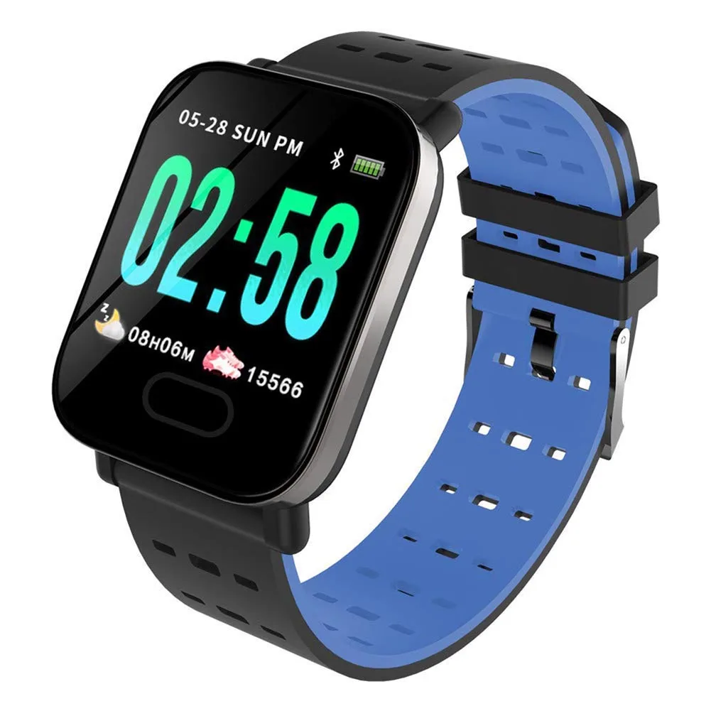 M20 Smart Bracelet Color Screen Heart Rate Blood Pressure IP67 Waterproof Sports Step Bluetooth Bracelet (Blue)
M20 Smart Bracelet Color Screen Heart Rate Blood Pressure IP67 Waterproof Sports Step Bluetooth Bracelet (Blue)