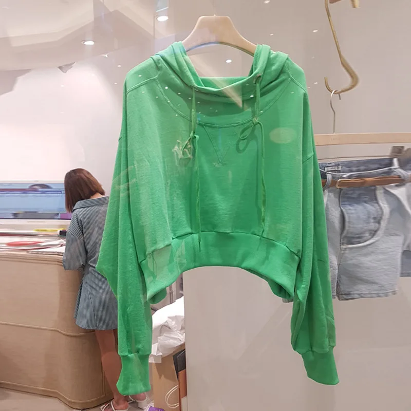 Solid Color Women's Hooded Long-Sleeve Sweatshirt Spring Autumn New Korean Casual Loose Pullovers Student Hooded Hoodie Top
Solid Color Women's Hooded Long-Sleeve Sweatshirt Spring Autumn New Korean Casual Loose Pullovers Student Hooded Hoodie Top