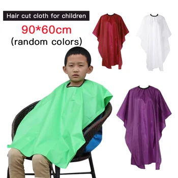 Kids Hairdresser Solid Color Hair Cloth Anti-static Haircut Apron Salon Hairdresser Cape Waterproof Barber Cape Haircut Cape 
Kids Hairdresser Solid Color Hair Cloth Anti-static Haircut Apron Salon Hairdresser Cape Waterproof Barber Cape Haircut Cape