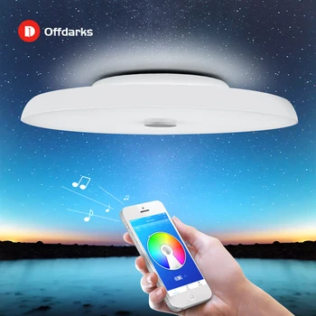 Modern LED ceiling Lights Dimmable 36W 48W 72W APP Remote control Bluetooth Music light speaker foyer bedroom Smart ceiling lamp
Modern LED ceiling Lights Dimmable 36W 48W 72W APP Remote control Bluetooth Music light speaker foyer bedroom Smart ceiling lamp