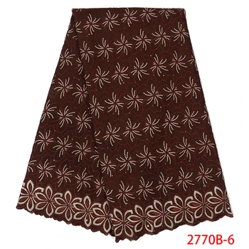 Cotton Voile Fabric African High Quality Swiss Voile Lace With Stones Embroidered Nigerian Lace Fabric For Dress 5yards /Lot
Cotton Voile Fabric African High Quality Swiss Voile Lace With Stones Embroidered Nigerian Lace Fabric For Dress 5yards /Lot