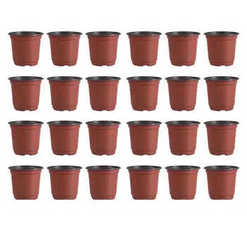 Plastic Flowerpot Plant Pot Macetas Creative Breathable Flower Pot Succulents Flower Pot Basin Pot - Diameter 90mm(Brown)
Plastic Flowerpot Plant Pot Macetas Creative Breathable Flower Pot Succulents Flower Pot Basin Pot - Diameter 90mm(Brown)