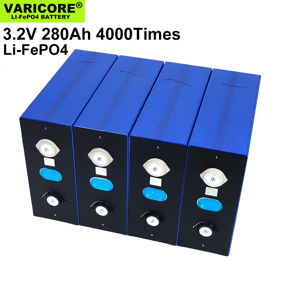 3.2V 280AH Battery LiFePO4 Lithium iron phospha Large capacity 280000mAh for E-scooter RV Solar Energy storage system
3.2V 280AH Battery LiFePO4 Lithium iron phospha Large capacity 280000mAh for E-scooter RV Solar Energy storage system