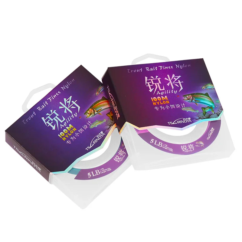 Topmouth Culter 100 M Lure Mainline Line Small Sharp Will Mainline jun yu Trout 50 Yuan Mainline Line
Topmouth Culter 100 M Lure Mainline Line Small Sharp Will Mainline jun yu Trout 50 Yuan Mainline Line