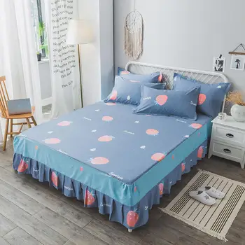 1 Pcs Bed Skirt Cotton Bed Sheet Princess Bedding Bedspreads Flat Sheet Girl Cute Bed Cover King/Queen/Full/Twin Size 135*200cm
1 Pcs Bed Skirt Cotton Bed Sheet Princess Bedding Bedspreads Flat Sheet Girl Cute Bed Cover King/Queen/Full/Twin Size 135*200cm