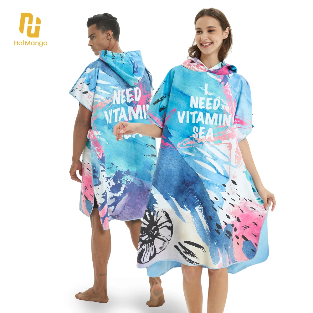 Hot mango Mikro faser Poncho Handtuch Surf Strand Neopren anzug wechselnden Bademantel mit Kapuze, Wassersport aktivitäten, Erwachsene Männer Frauen Kinder Hot mango Mikro faser Poncho Handtuch Surf Strand Neopren anzug wechselnden Bademantel mit Kapuze, Wassersport aktivitäten, Erwachsene Männer Frauen Kinder
