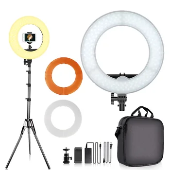 14 Inch LED Ring Light Studio Ring Lamp 5500K Ring Light With Tripod For YouTube Photo Makeup Circular Light
14 Inch LED Ring Light Studio Ring Lamp 5500K Ring Light With Tripod For YouTube Photo Makeup Circular Light
