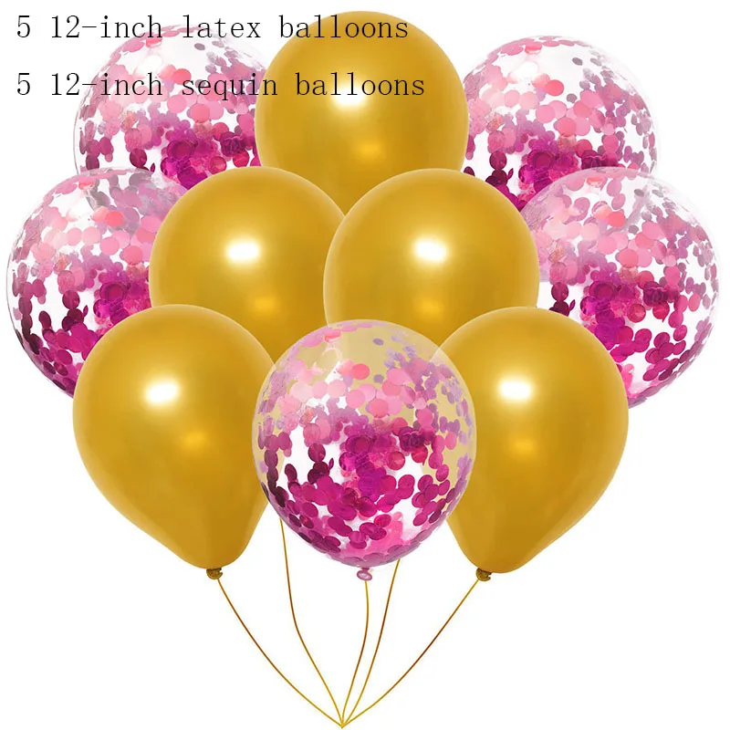 10pcs-lot-12inch-Latex-Balloons-And-Colored-Confetti-Birthday-Party-Decorations-Mix-Rose-Wedding-Decoration-Helium(5)