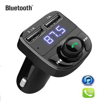 Wireless Bluetooth 4.0 FM Transmitter 2m Radio LCD Digital Display Car MP3 Player+ 2 USB Car Phone Charger 5V/3.1A Fast Charging
Wireless Bluetooth 4.0 FM Transmitter 2m Radio LCD Digital Display Car MP3 Player+ 2 USB Car Phone Charger 5V/3.1A Fast Charging