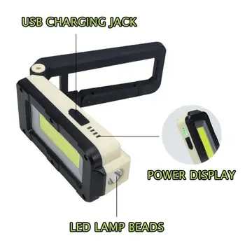Multi-function COB LED Work Light 3-in-1 Rechargeable Magnetic Garage Work Light Portable Lamp Folding Inspection Torch dropship
Multi-function COB LED Work Light 3-in-1 Rechargeable Magnetic Garage Work Light Portable Lamp Folding Inspection Torch dropship