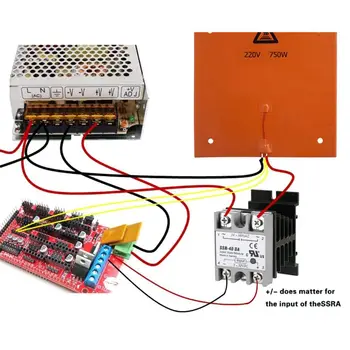 24-480V 40A Solid State Relay Module Single Phase Semi-Conductor Relay Shield Board for 3D Printer Parts Accessories
24-480V 40A Solid State Relay Module Single Phase Semi-Conductor Relay Shield Board for 3D Printer Parts Accessories