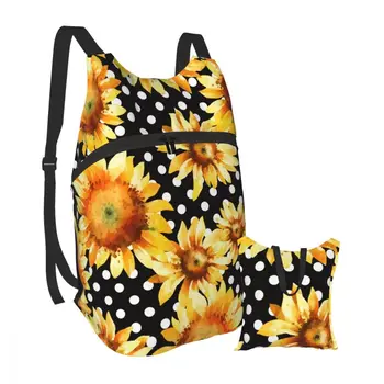 Packable Backpack Foldable Outdoor Folding Handy Travel Bag for men women Sunflowers Watercolor And Dots
Packable Backpack Foldable Outdoor Folding Handy Travel Bag for men women Sunflowers Watercolor And Dots