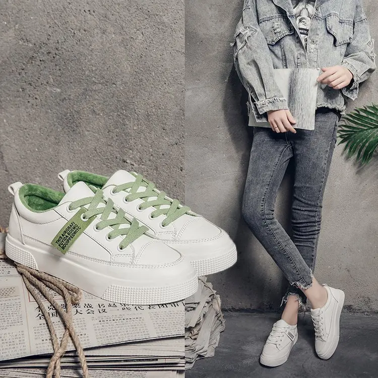 2020 Spring New Style White Shoes Women's Korean-style Online Celebrity College Style WOMEN'S Shoes Versatile Flat Casual Shoe F 
2020 Spring New Style White Shoes Women's Korean-style Online Celebrity College Style WOMEN'S Shoes Versatile Flat Casual Shoe F