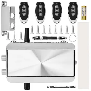 Intelligent Home Remote Control Lock Mechanical Anti-theft Lock with Four Remote Controller Mechanical Lock
Intelligent Home Remote Control Lock Mechanical Anti-theft Lock with Four Remote Controller Mechanical Lock