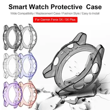 Soft Ultra-Slim Crystal Clear TPU Protector Case Cover For Garmin Fenix 5X Smart watch Protective accessories For Fenix 5X Plus
Soft Ultra-Slim Crystal Clear TPU Protector Case Cover For Garmin Fenix 5X Smart watch Protective accessories For Fenix 5X Plus