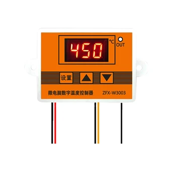 

SHGO HOT-3003 12V 24V 220V LED Microcomputer Digital Display Temperature Controller Thermostat Intelligent Time Controller Adjus