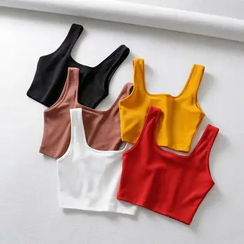 2020 Summer Fashion Sexy Ultra-Short Slim Fit Slimming Solid Color Strap Tank Top WOMEN'S Dress
2020 Summer Fashion Sexy Ultra-Short Slim Fit Slimming Solid Color Strap Tank Top WOMEN'S Dress