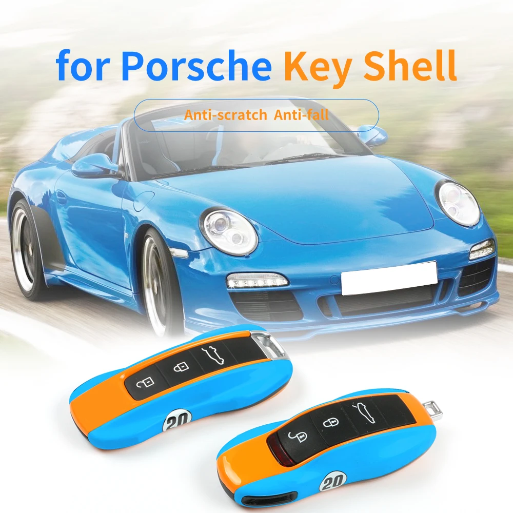 Key case cover for Porsche Panamera macan boxster cayenne 718 911 971 9YA car remote key fob cover protect Set controller shell
Key case cover for Porsche Panamera macan boxster cayenne 718 911 971 9YA car remote key fob cover protect Set controller shell