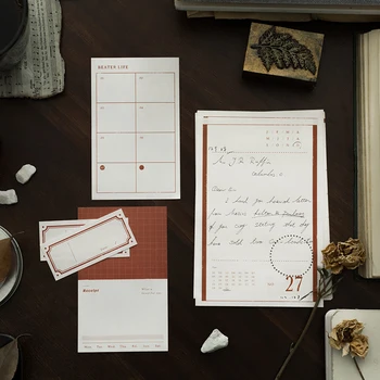 Yoofun 60 sheets Old Printing Machine Note Memo Pad Portable Bullet Journaling School Office stationery Supply Background Paper 
Yoofun 60 sheets Old Printing Machine Note Memo Pad Portable Bullet Journaling School Office stationery Supply Background Paper