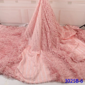 Baby Pink High Quality Lace African Brocade Lace Fabric With Feather Material Nigerian Jacquard Lace Fabric For Asoebi GD3025B-6
Baby Pink High Quality Lace African Brocade Lace Fabric With Feather Material Nigerian Jacquard Lace Fabric For Asoebi GD3025B-6