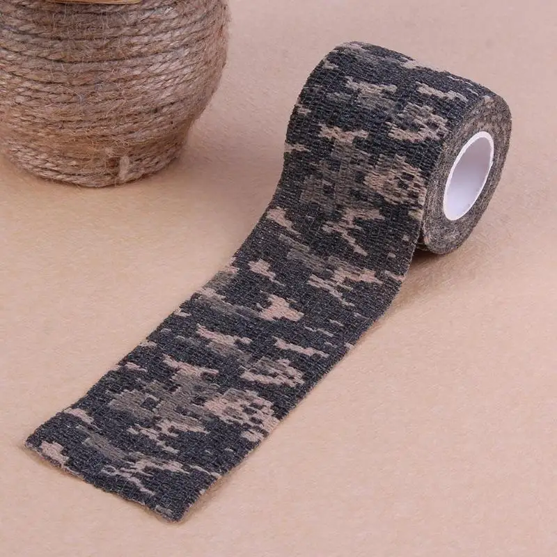 1 Roll Self-adhesive Non-woven 5cmx4.5m Camouflage Wrap Rifle Hunting Shooting Cycling Tape Waterproof Camo Stealth Safety Tape
1 Roll Self-adhesive Non-woven 5cmx4.5m Camouflage Wrap Rifle Hunting Shooting Cycling Tape Waterproof Camo Stealth Safety Tape