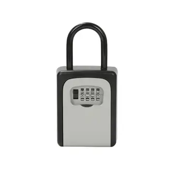 Key Safe Padlock Anti-thief Key Storage Lock Box Outdoor Mounted Combination Key Hider Key Box Safe Password Holder 4-Digit M2E7
Key Safe Padlock Anti-thief Key Storage Lock Box Outdoor Mounted Combination Key Hider Key Box Safe Password Holder 4-Digit M2E7