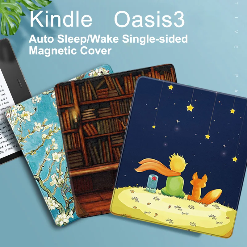Single-sided Magnetic Case for Amazon Kindle Oasis (10th Generation 2019 Release) Fits Kindle Oasis 3 with Auto Sleep/Wake
Single-sided Magnetic Case for Amazon Kindle Oasis (10th Generation 2019 Release) Fits Kindle Oasis 3 with Auto Sleep/Wake