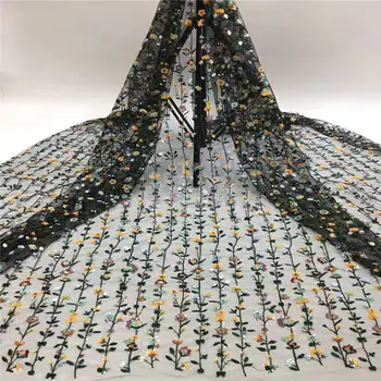popular black sequins lace fabric 2020 high quality embroidery with sequins African tulle fabrics for garment sewing
popular black sequins lace fabric 2020 high quality embroidery with sequins African tulle fabrics for garment sewing
