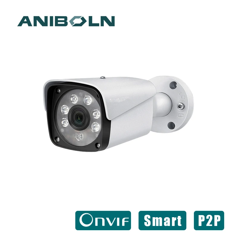 POE 2MP IP Camera Outdoor supports Waterproof night version 1080P 25fps H.265 Network Bullet Camera 3.6mm Wide Lens P2P Onvif
POE 2MP IP Camera Outdoor supports Waterproof night version 1080P 25fps H.265 Network Bullet Camera 3.6mm Wide Lens P2P Onvif
