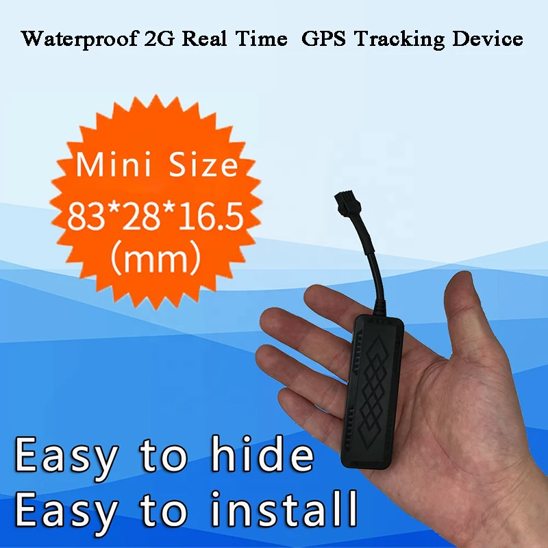 Waterproof 2G GSM Vehicle GPS Tracker 9-72V Real time tracking route tracer Phone APP alarm SMS Truck/Motorcycle positioning
Waterproof 2G GSM Vehicle GPS Tracker 9-72V Real time tracking route tracer Phone APP alarm SMS Truck/Motorcycle positioning