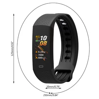 Smart Fitness Bracelet Body Temperature Watch Activity Fitness Tracker Ip67 Waterproof Smart Band Watch Blood Pressure F
Smart Fitness Bracelet Body Temperature Watch Activity Fitness Tracker Ip67 Waterproof Smart Band Watch Blood Pressure F