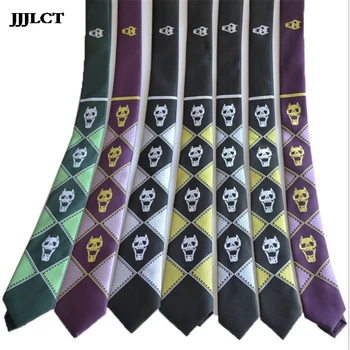 Various styles of skulls and skulls pattern cosplay anime props jojo bizarre adventure style anime 7cm tie
Various styles of skulls and skulls pattern cosplay anime props jojo bizarre adventure style anime 7cm tie