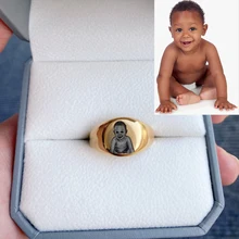 Engrave Signet Ring Custom Photo Rings For Women Stainless Steel Square Width Ring Personalized Picture Jewelry Original Gift
Engrave Signet Ring Custom Photo Rings For Women Stainless Steel Square Width Ring Personalized Picture Jewelry Original Gift