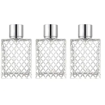 3 pcs Empty Spray Bottles 100ml Transparent Flat Refillable Square Makeup Tool Glass Bottle Atomizer for Girls Women
3 pcs Empty Spray Bottles 100ml Transparent Flat Refillable Square Makeup Tool Glass Bottle Atomizer for Girls Women