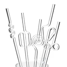 Creative Heat-resistant Transparent Glass Straw Milk Tea Juice Reusable Glass Twist Straws Bending Long Stem Sip Straw
Creative Heat-resistant Transparent Glass Straw Milk Tea Juice Reusable Glass Twist Straws Bending Long Stem Sip Straw