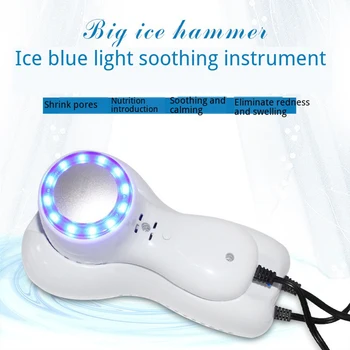Blu-ray Ice Therapy Hammer Electronic Beauty Instrument Cold Compress Pores Shrinking Nutrition Introduction Face Skin Care Tool
Blu-ray Ice Therapy Hammer Electronic Beauty Instrument Cold Compress Pores Shrinking Nutrition Introduction Face Skin Care Tool